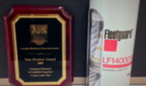 Компания Fleetguard удостоена награды AFS «Продукция года 2015»
